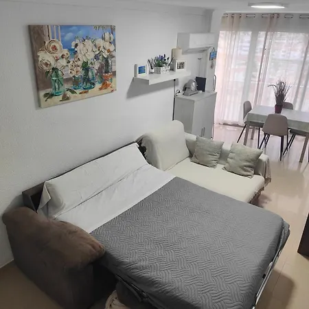 Maravilloso En Primera Línea De Playa Apartamento Benalmádena
